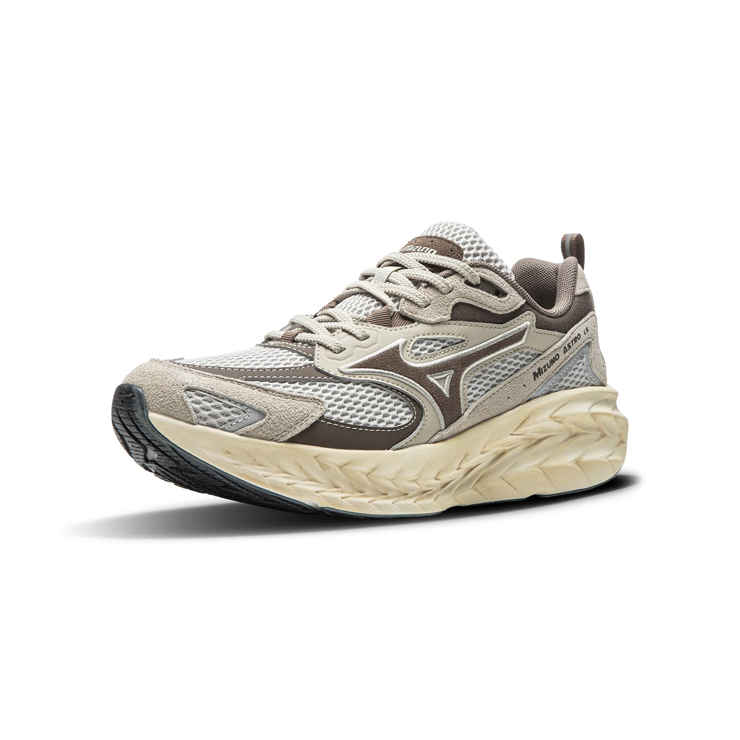 Кроссовки для бега Mizuno ASTRO LS Low Топ Беговые кроссовки Унисекс Древний Клейовый Коричневый - изображение 2