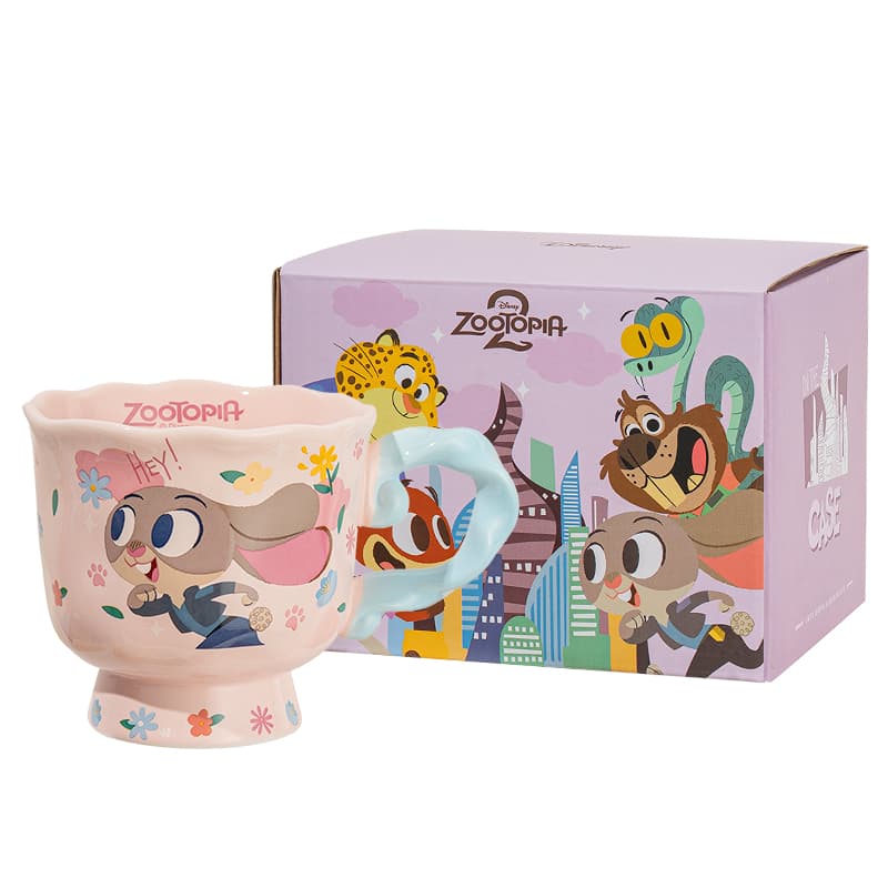 Disney Zootopia Collaboration Джуди Ник Керамическая кружка 350 мл - изображение 2