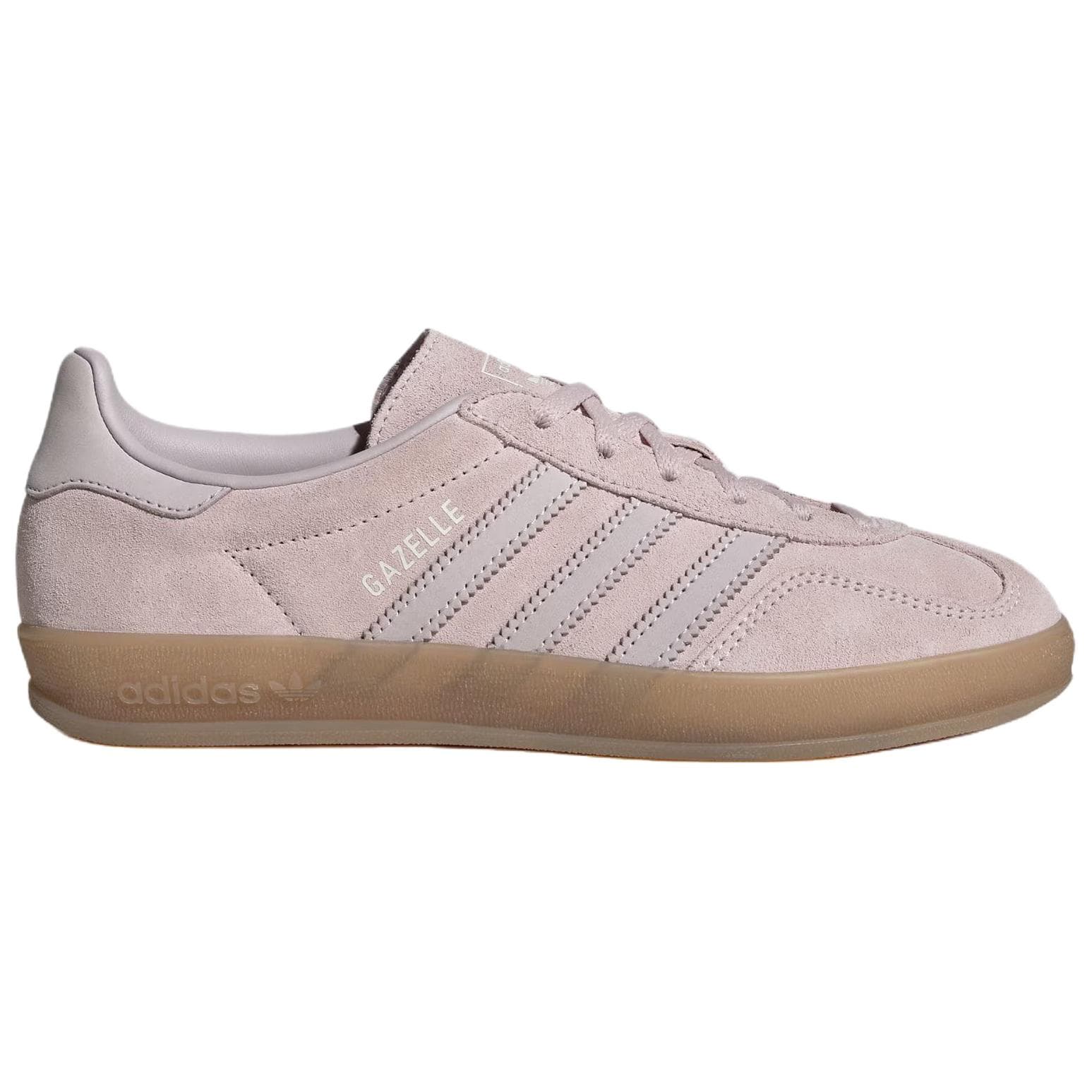Кроссовки Adidas Originals GAZELLE INDOOR Кожаные кеды немецкой армии (GAT) Женские Розовые - изображение 2
