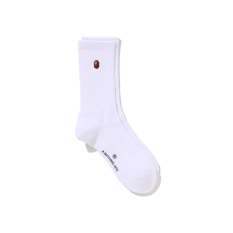 Носки A BATHING APE Носки Crew Женские 1 Пачка - изображение 6