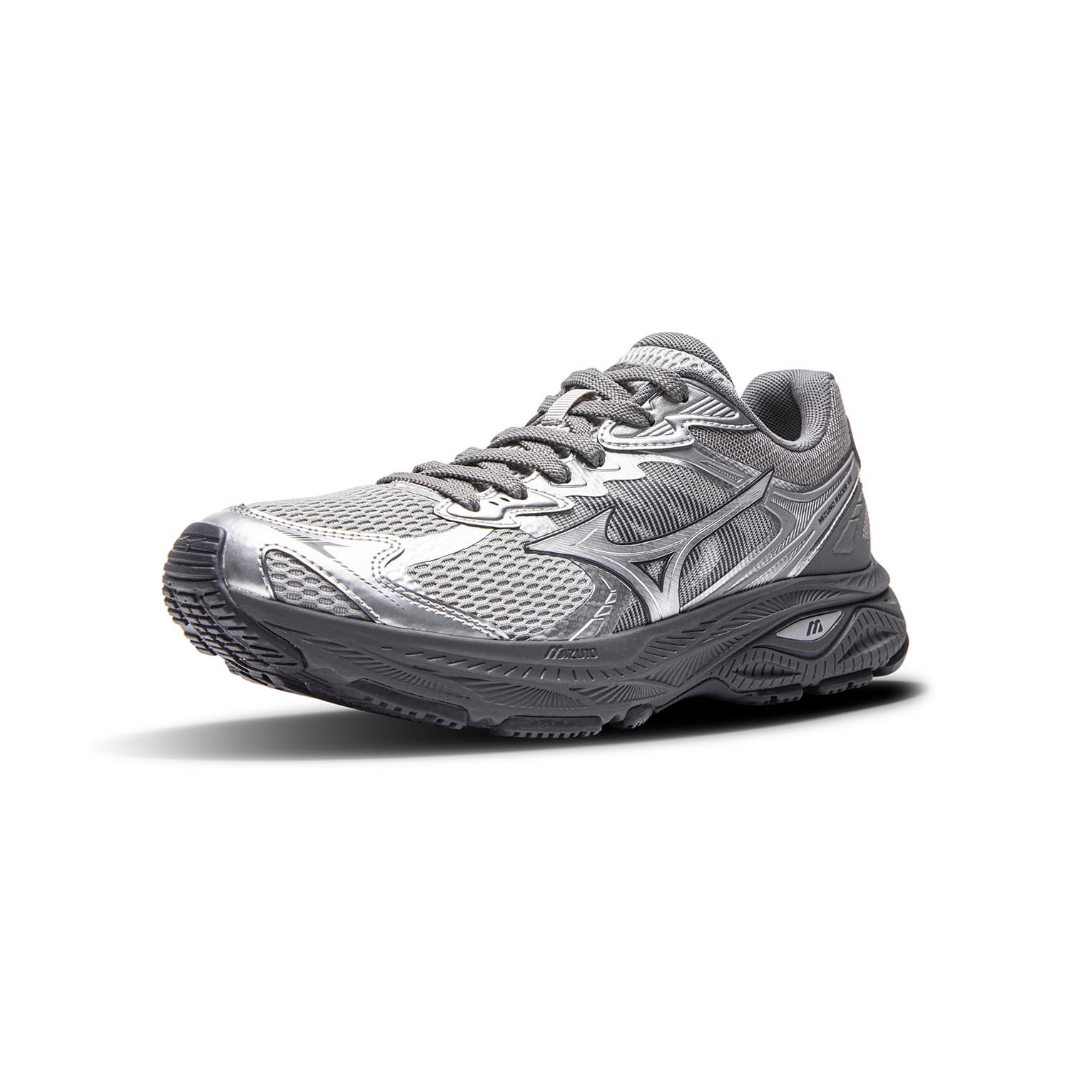 Кроссовки для бега Mizuno RACER V2 Low Топ Повседневные кроссовки для бега Унисекс Серый - изображение 2