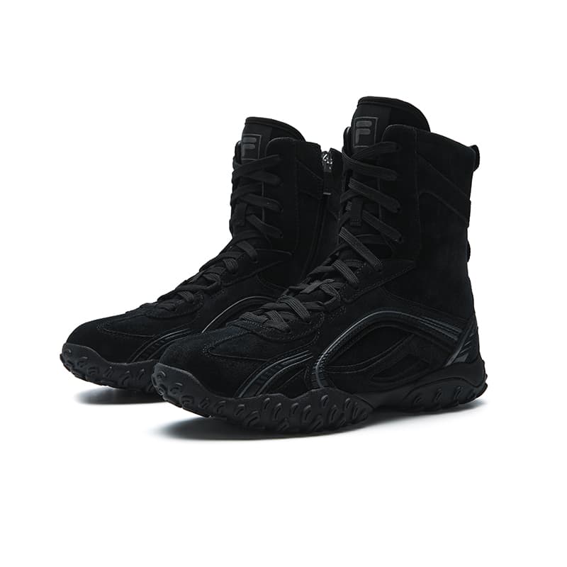 Кроссовки FILA x HSH Повседневная обувь Женская Черная - изображение 3