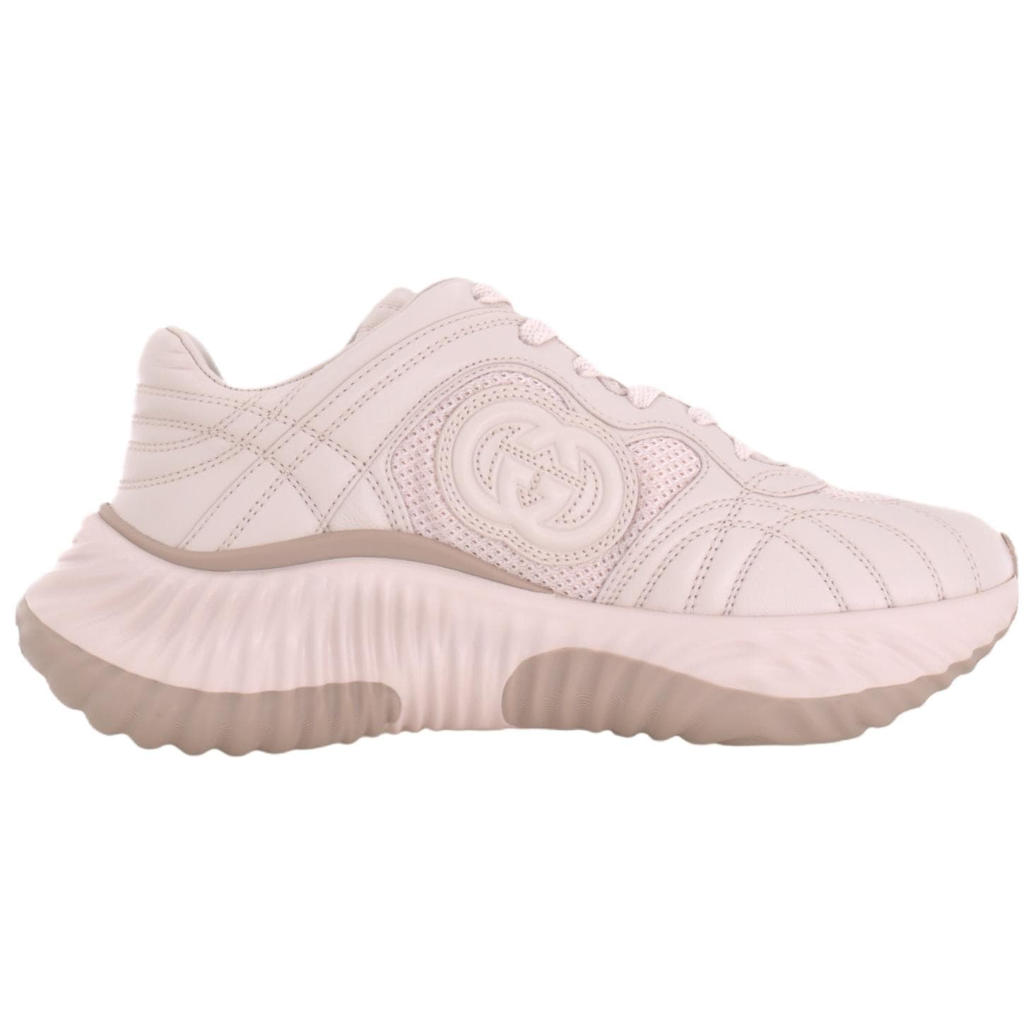 Кроссовки Gucci Pink Low-Top Sneakers - изображение 2