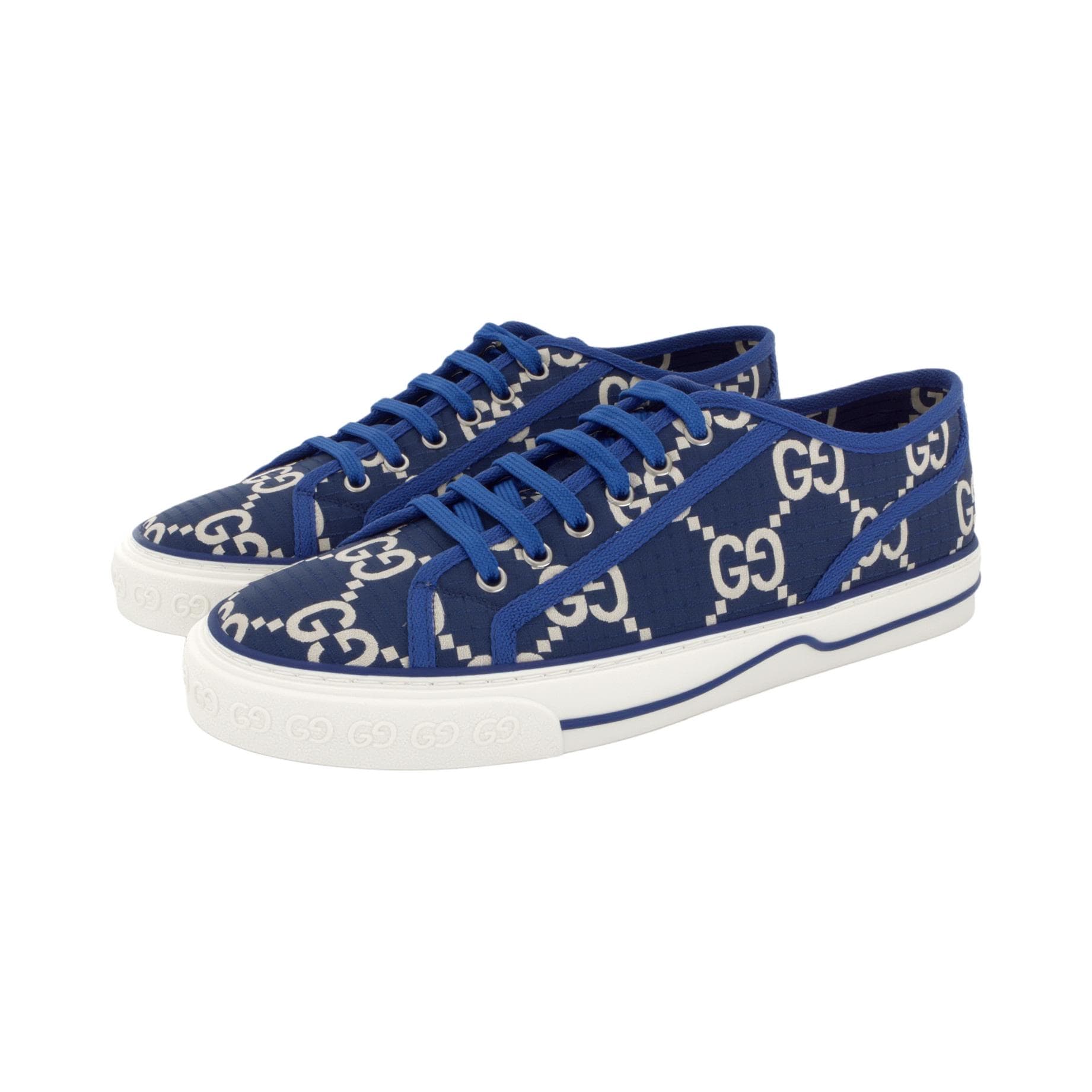 Кроссовки GUCCI Tennis 1977 Low Top Blue - изображение 3