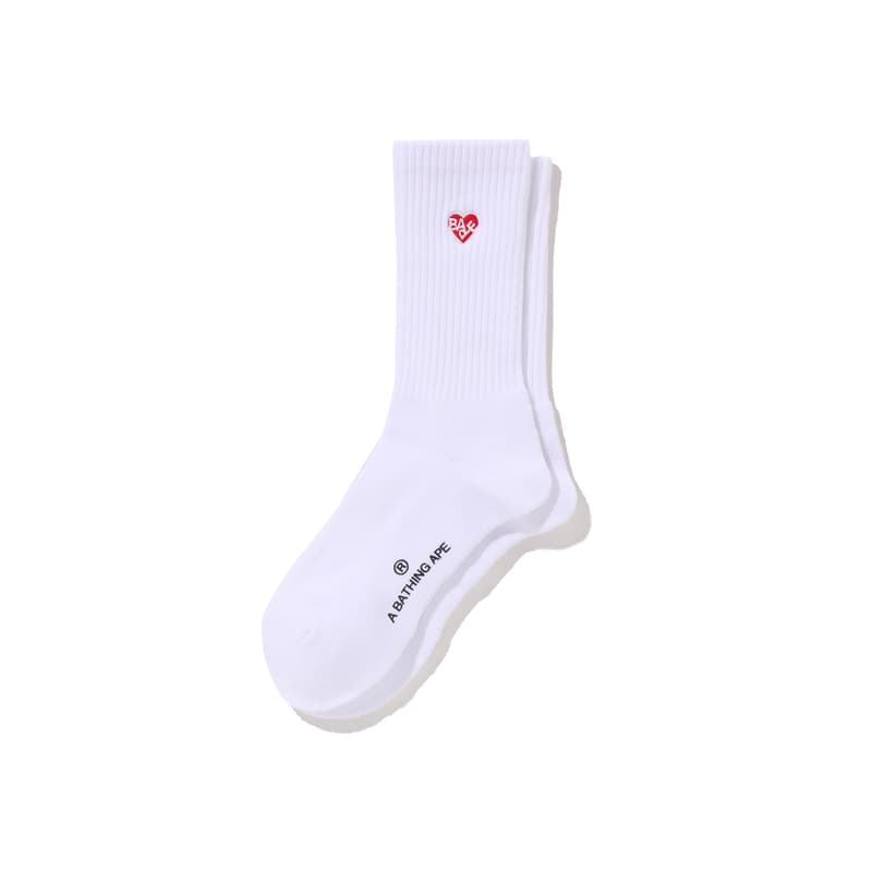 Носки A BATHING APE Носки Crew Женские 1 Пачка - изображение 5