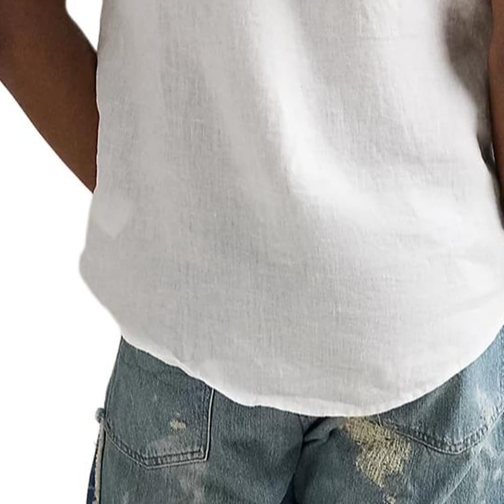 Рубашка Polo Ralph Lauren SS25 Pony Logo Shirt White - изображение 5