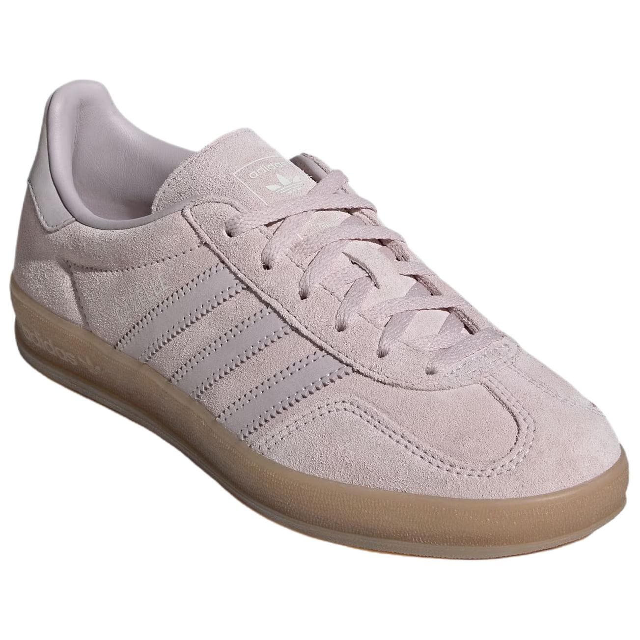 Кроссовки Adidas Originals GAZELLE INDOOR Кожаные кеды немецкой армии (GAT) Женские Розовые - изображение 3