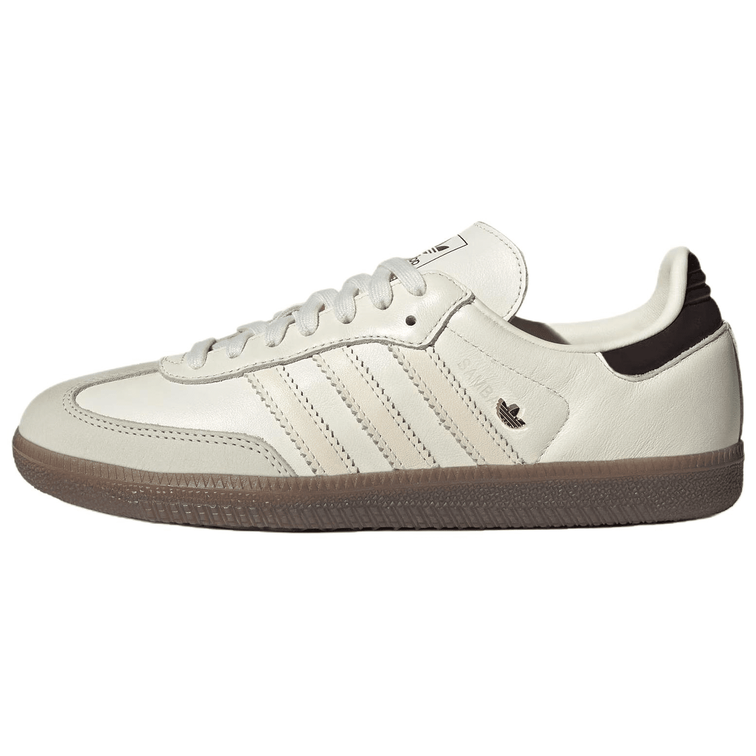 Кроссовки Adidas Originals Samba OG Low Топ Кеды немецкой армии (GAT) Женские Бежевый - изображение 1