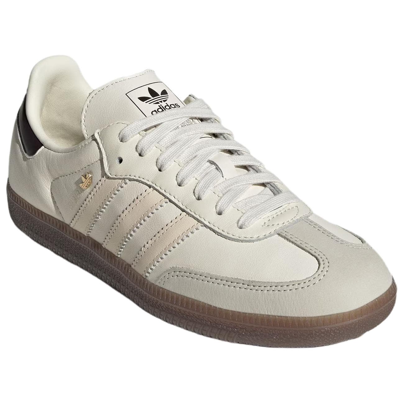 Кроссовки Adidas Originals Samba OG Low Топ Кеды немецкой армии (GAT) Женские Бежевый - изображение 3