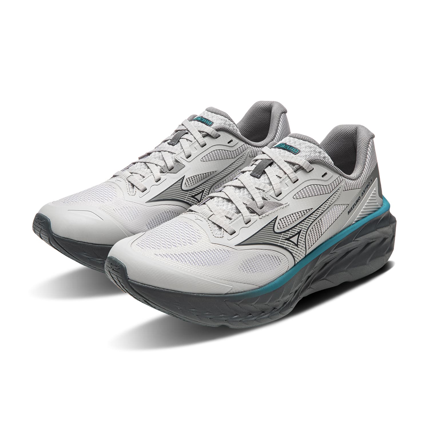 Кроссовки для бега Mizuno ASTRO X Low Топ Повседневные кроссовки для бега Унисекс TRACE Серый - изображение 3