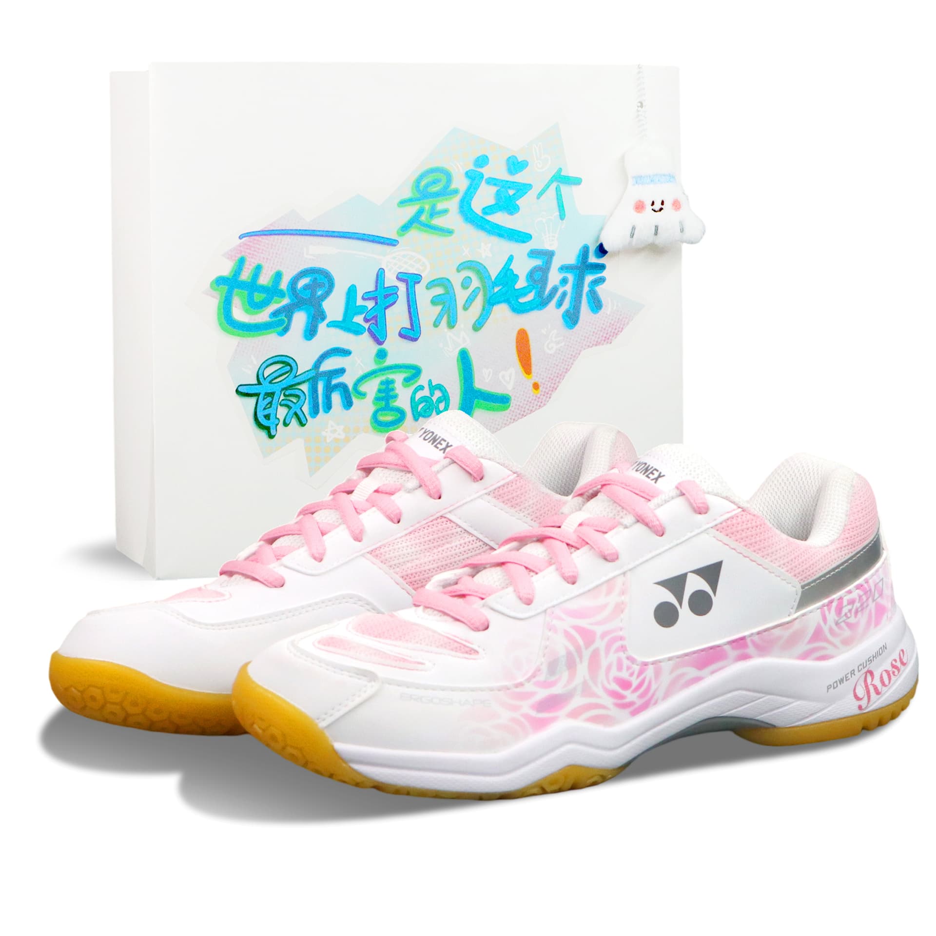 Кроссовки для бадминтона YONEX Power Cushion Dreamweaver Rose - изображение 1