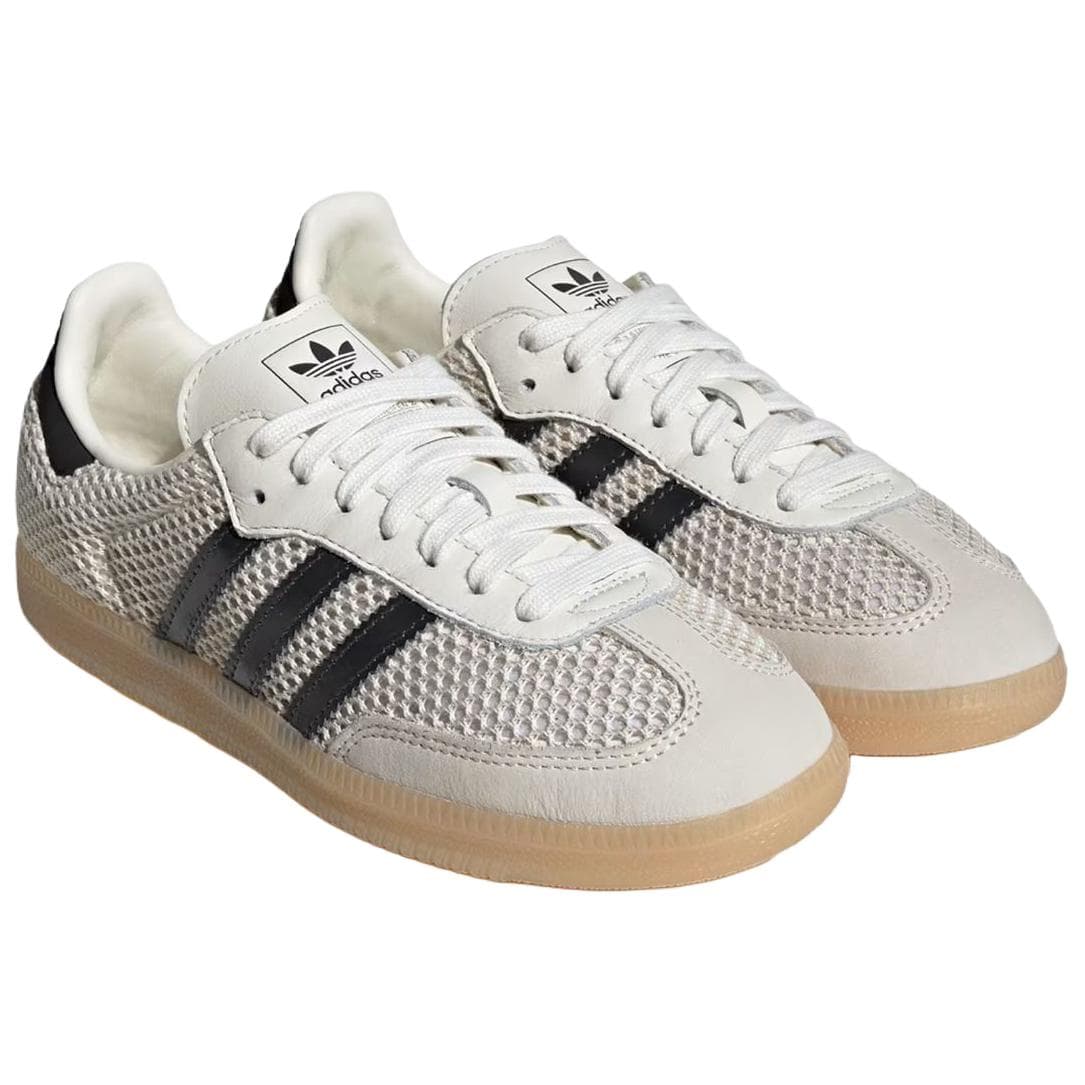 Кроссовки Adidas Originals Samba OG Low Топ Кеды немецкой армии (GAT) Женские Бежевый - изображение 3