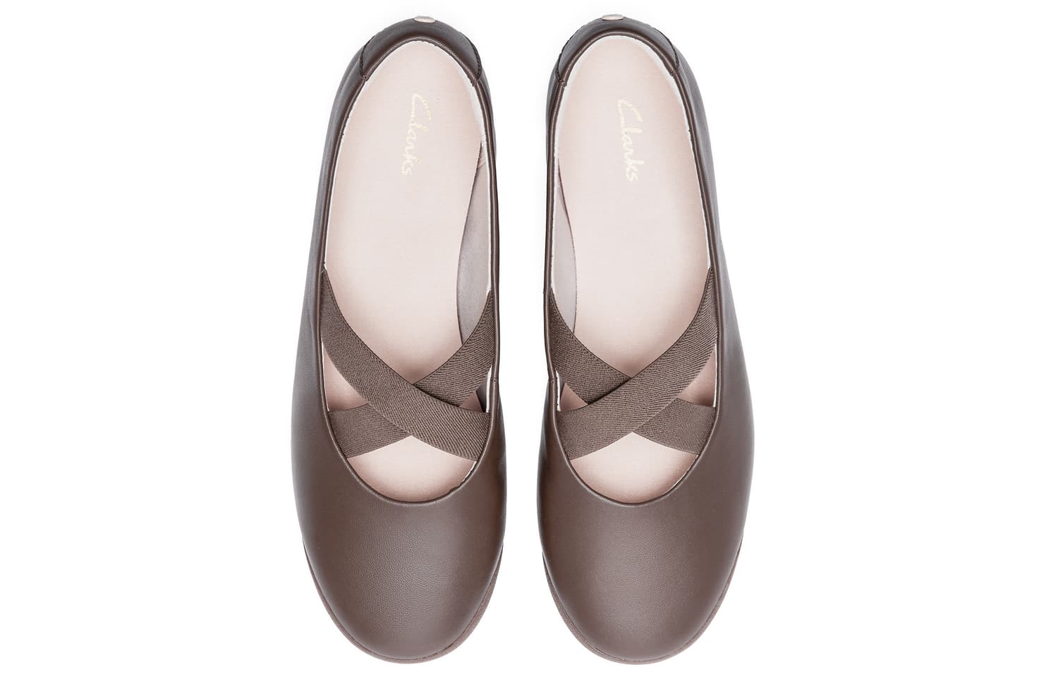 Тапочки Clarks Технология Олень J Овчина Слип-он Туфли Мэри Джейн Женские Коричневый - изображение 3