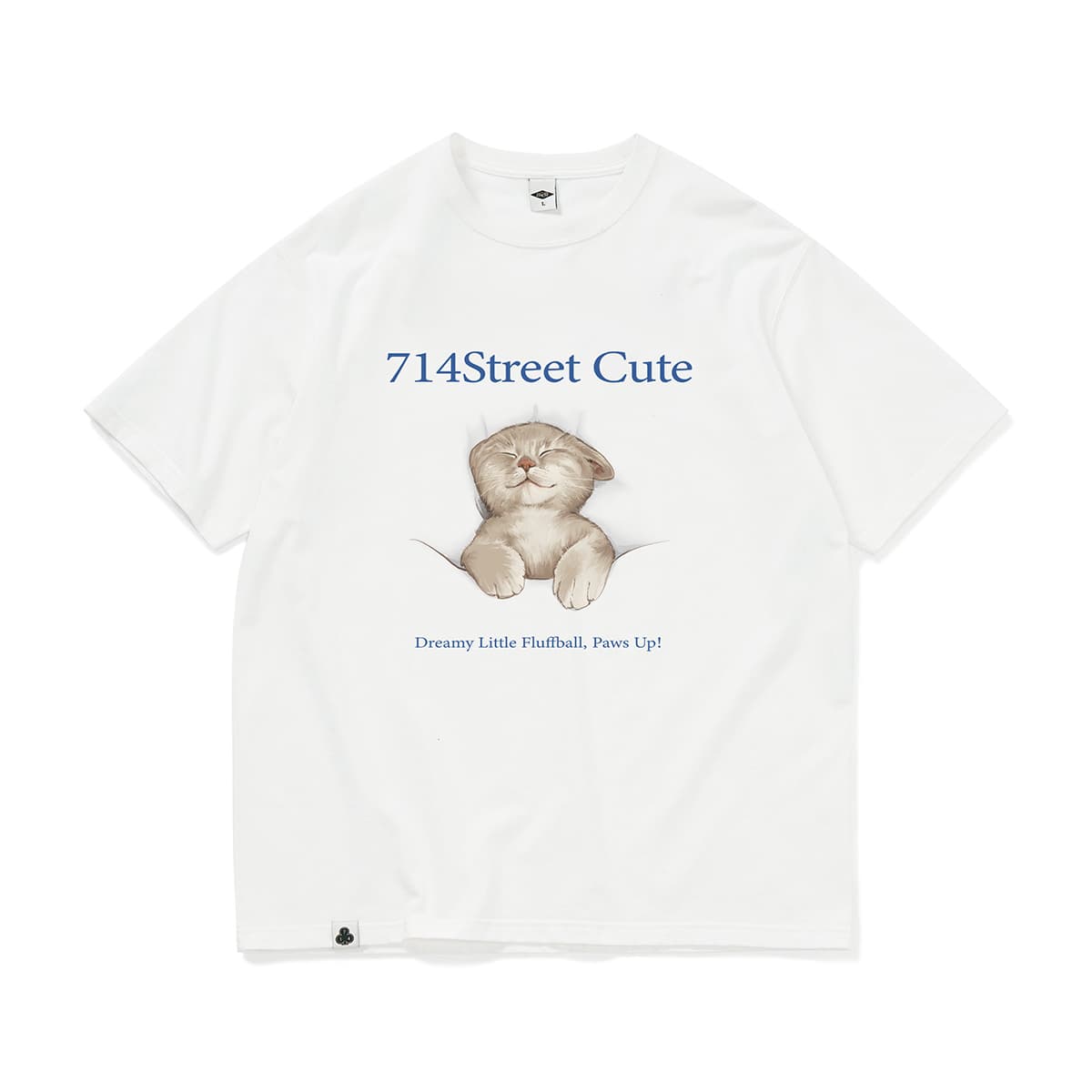 Футболка 714STREET Белый Унисекс T-рубашки - изображение 1
