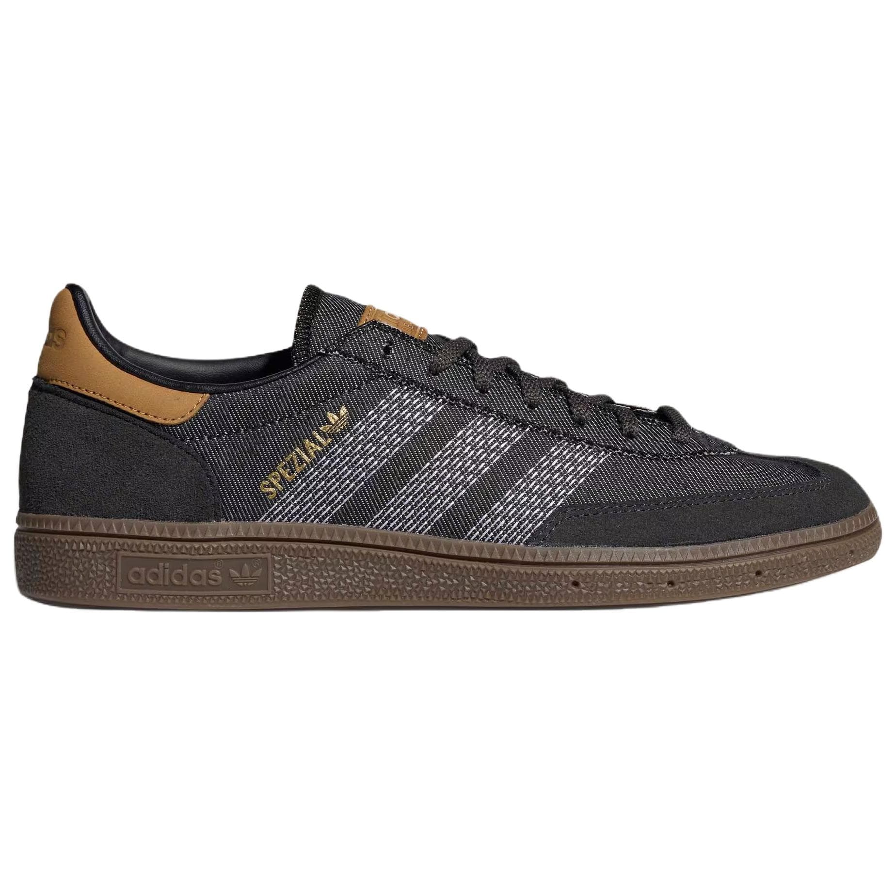 Кроссовки Adidas Originals HANDBALL SPEZIAL Замша Низкие Кеды немецкой армии (GAT) Унисекс Черные - изображение 2