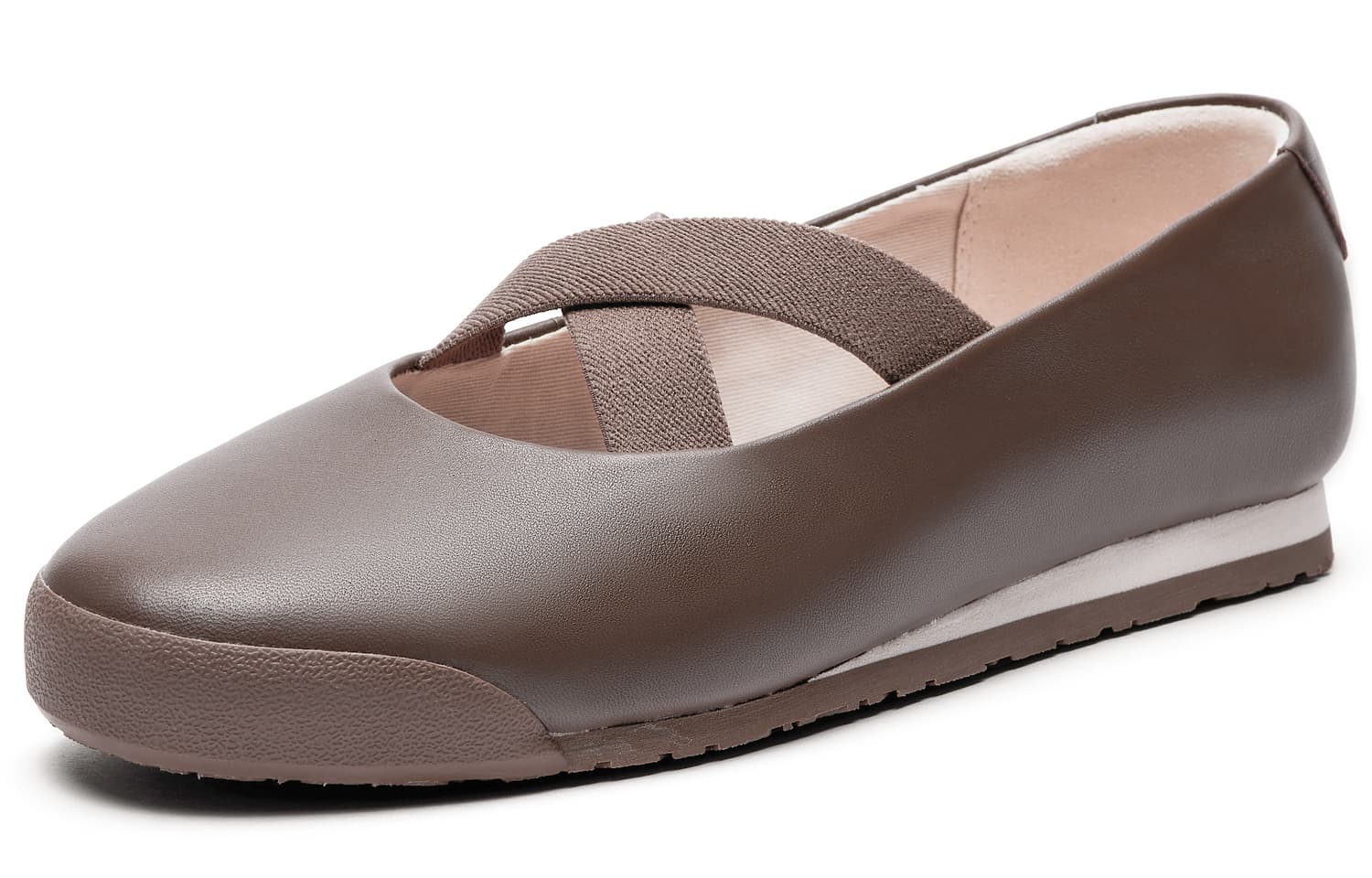 Тапочки Clarks Технология Олень J Овчина Слип-он Туфли Мэри Джейн Женские Коричневый - изображение 2