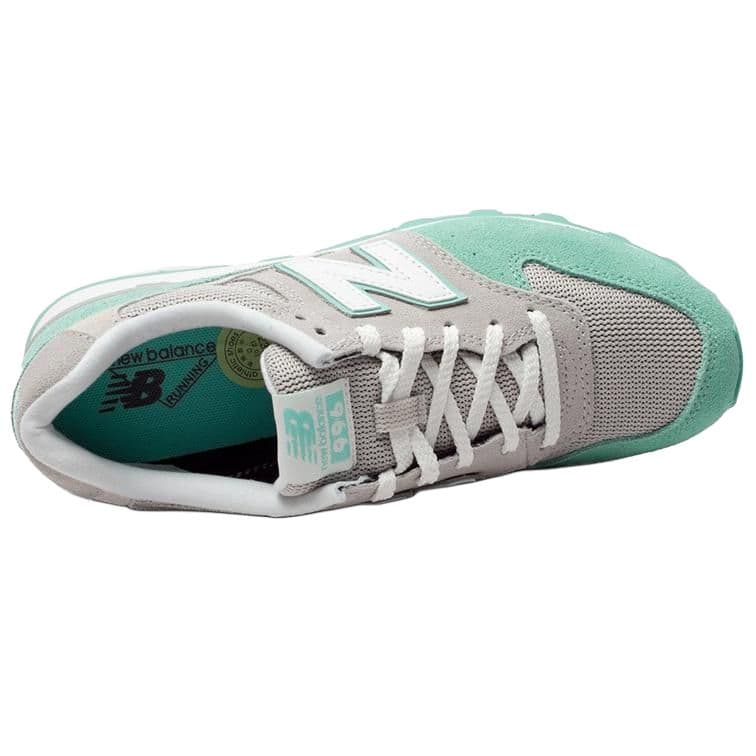 Кроссовки для бега New Balance NB 996 Беговые кроссовки Женские Серый Зеленый - изображение 4