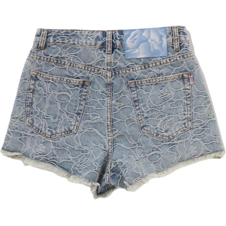 A BATHING APE SS26 Джинсовые шорты Женские - изображение 2