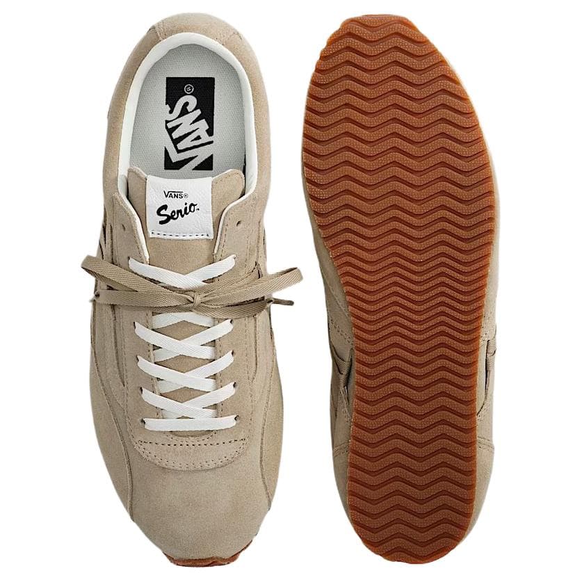 Кроссовки Vans Super Lowpro Низкий Топ Повседневная Обувь Унисекс Светлый Коричневый - изображение 4