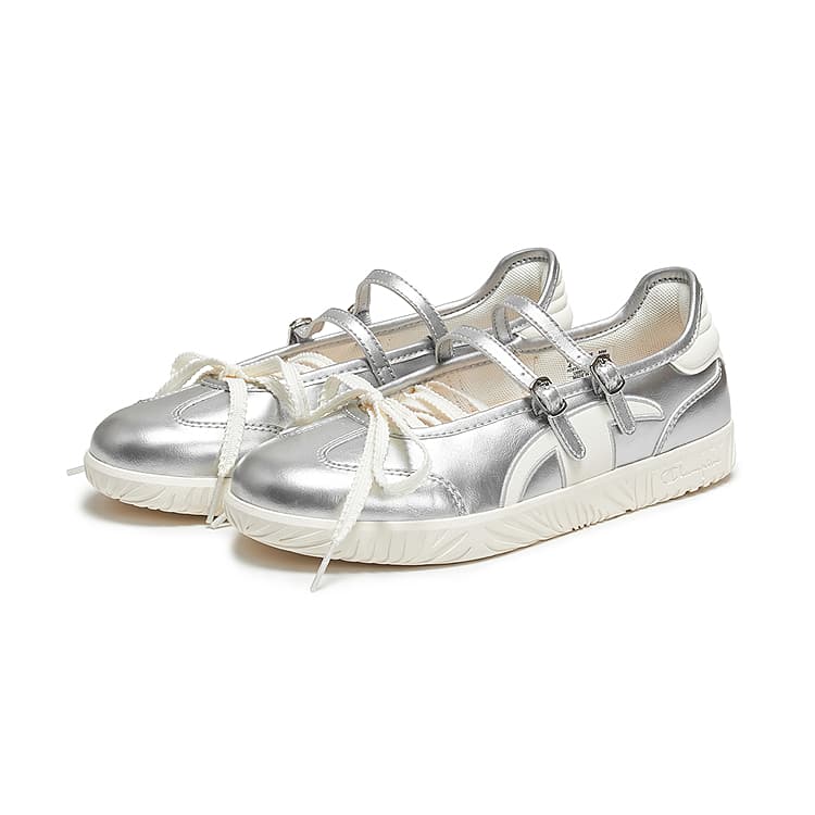 Кроссовки Champion Low Top Повседневная обувь Женская Серебряный Белый Молочно-белый - изображение 3
