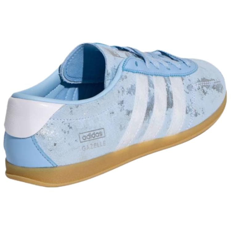 Кроссовки Adidas Originals Gazelle Low Топ Скейтборд Кроссовки Женские Синие - изображение 4