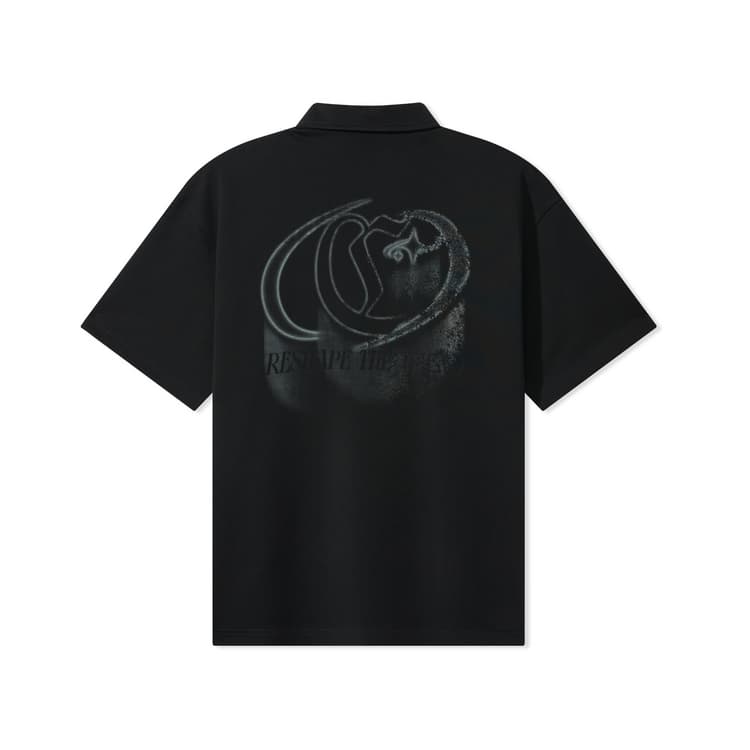 Поло Cabbeen Charcoal Black 01 Мужская Поло - изображение 2