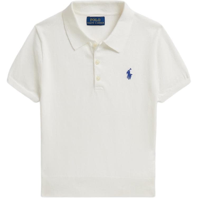 Polo Ralph Lauren Поло SS26 Стандартный Белый Детский - изображение 1