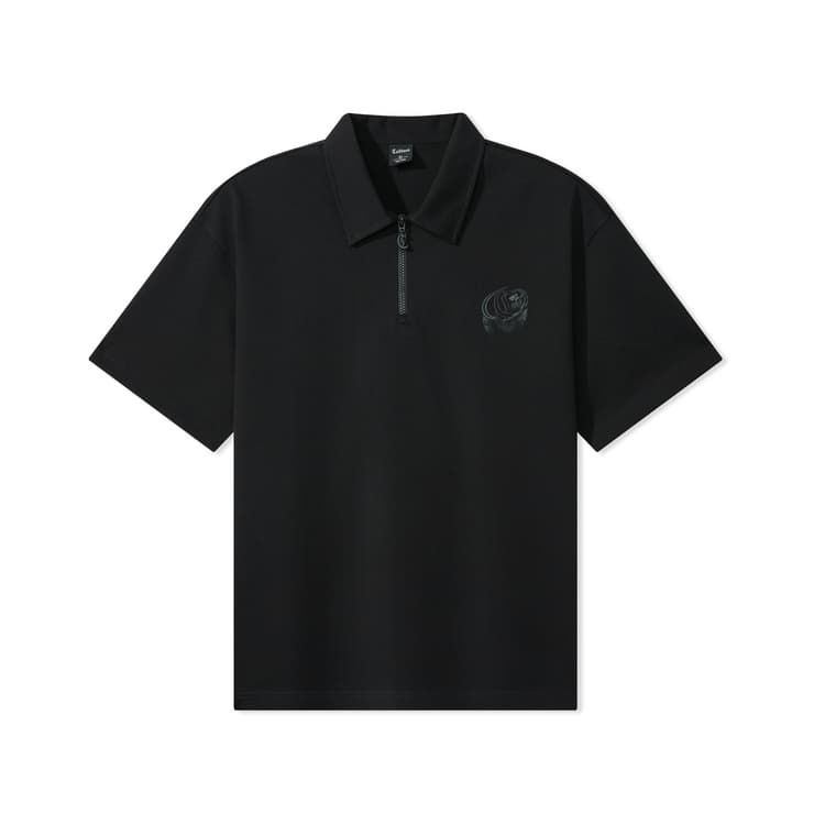 Поло Cabbeen Charcoal Black 01 Мужская Поло - изображение 1
