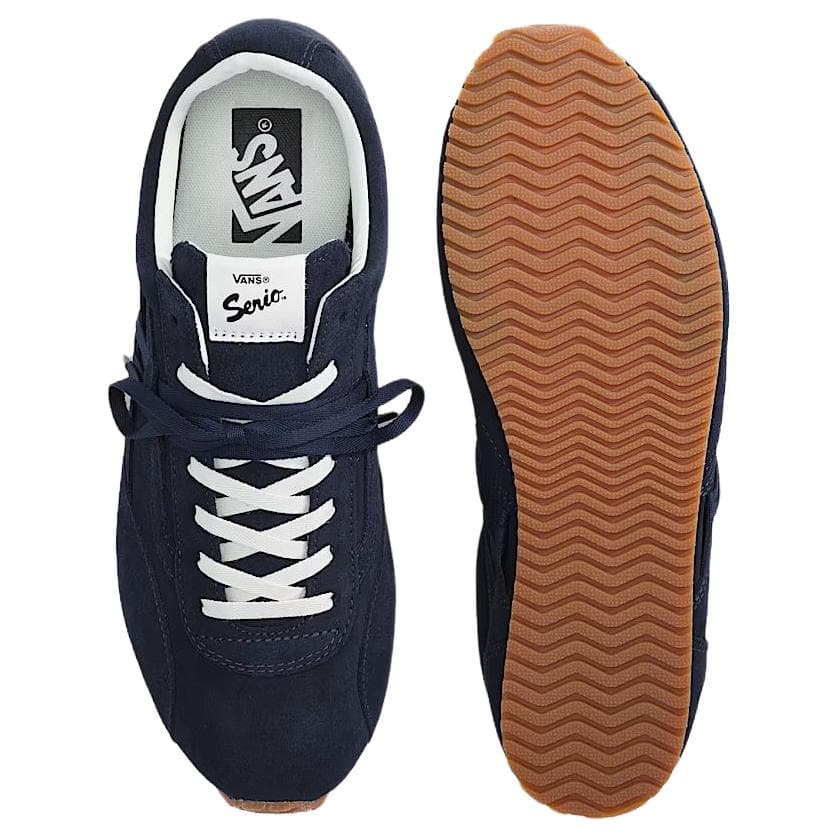 Кроссовки Vans Super Lowpro Низкий Топ Повседневная Обувь Унисекс Ночной Синий - изображение 4
