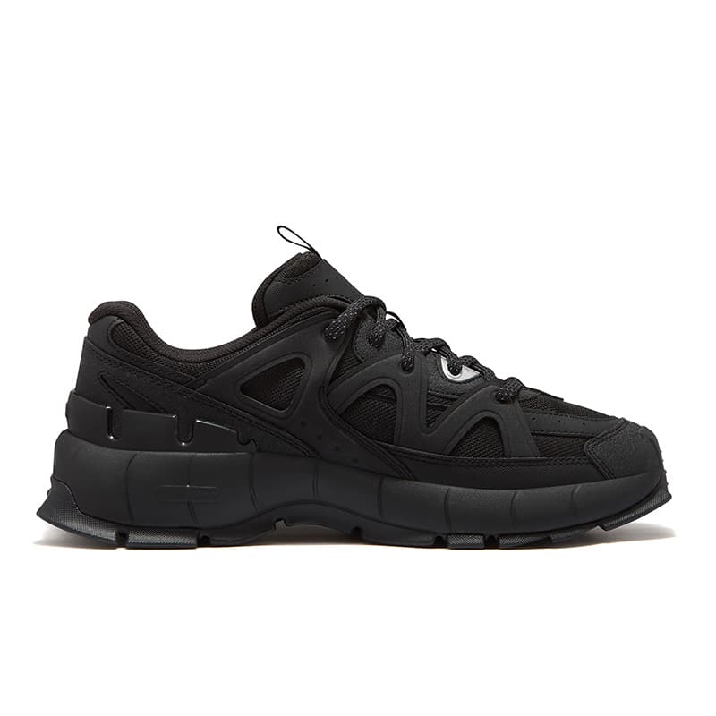 Кроссовки FILA FUSION INSETTO DX Низкие кеды с толстой подошвой Мужские Черные - изображение 2