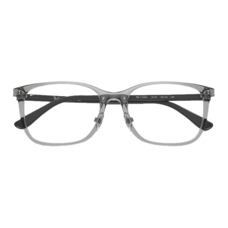 Оправа RayBan Квадратные Оправы для Очков Унисекс Прозрачно-Серый - изображение 5