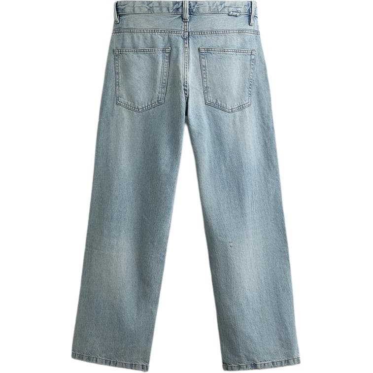 Штаны ZARA Light Blue Men's Jeans ZARA Светло-голубые мужские джинсы - изображение 2
