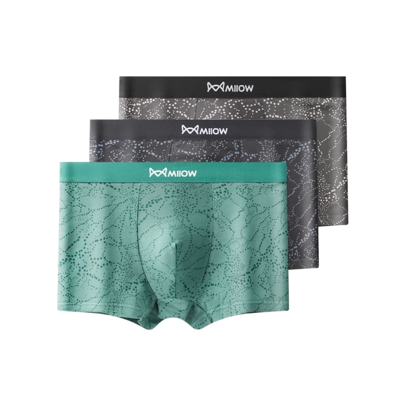 Трусы MIIOW Four Corner Семейные трусы Мужские 3 упаковки - изображение 1