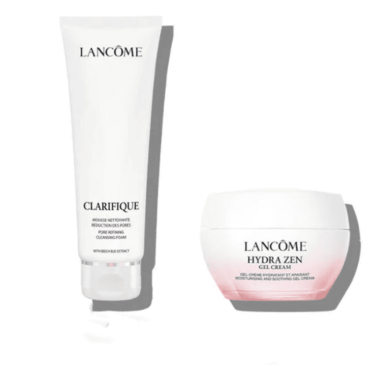 Маска для лица LANCOME Очищающий гель Наборы по уходу за кожей Седативный эффект Увлажнение кожи 125 мл + 30 мл - изображение 2