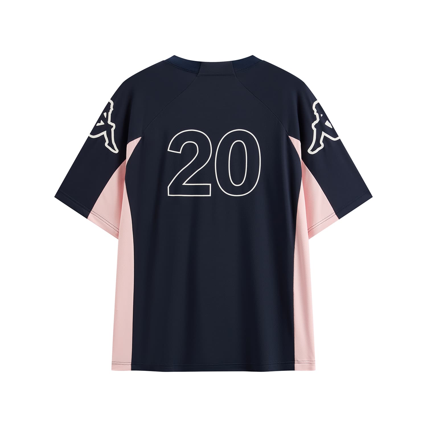 Футболка KAPPA 1916 T Рубашка Унисекс Синий Розовый - изображение 2