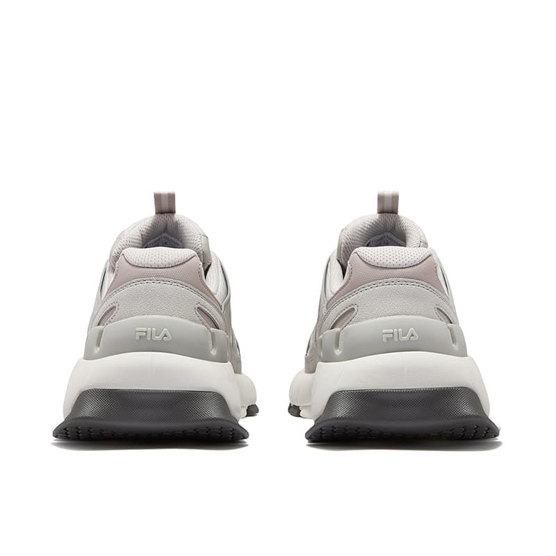 Кроссовки FILA FUSION INSETTO DX Низкие кеды с толстой подошвой Женские Серый Белый - изображение 5