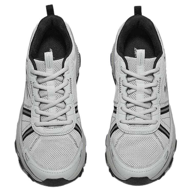 Кроссовки Skechers На открытом воздухе Износостойкий Дышащий Лоу-топы Альпинистский поход Обувь Мужской Серый черный - изображение 4