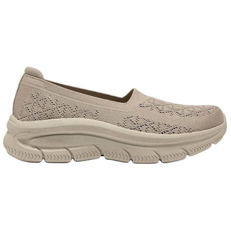Тапочки Skechers Arch Fit Женская повседневная обувь цвет тауповый - изображение 2
