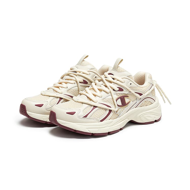 Кроссовки Champion Champ Roaming 1 Low Top Повседневная обувь Унисекс Лен Седло Красный - изображение 3