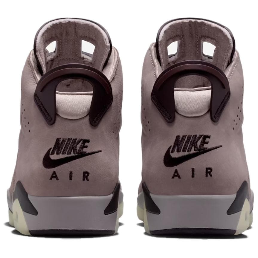 Ретро баскетбольные кроссовки Jordan x A Ma Maniére Air Jordan 6 High Топ Винтажные баскетбольные кроссовки Мужской Дымчатый фиолетовый - изображение 5
