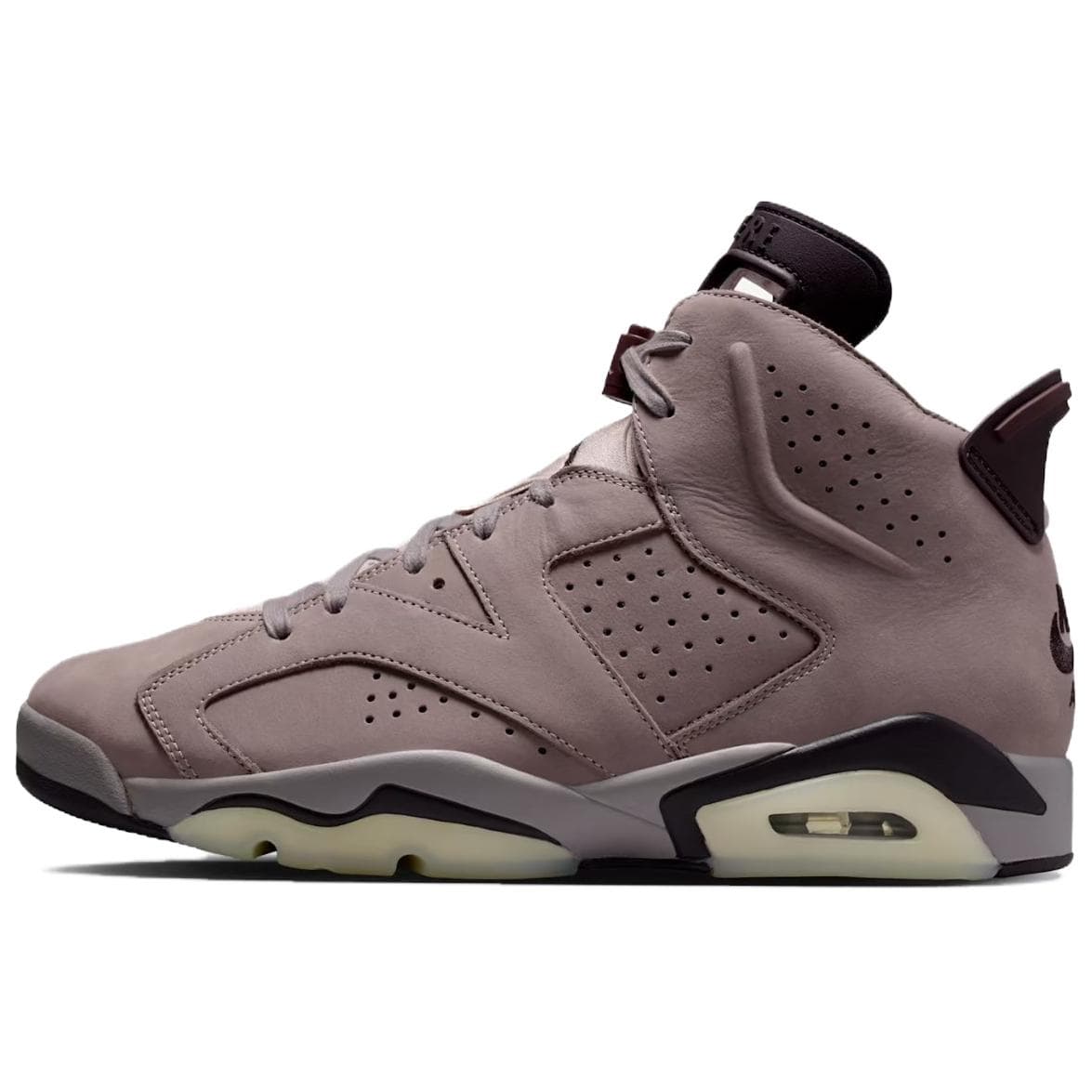 Ретро баскетбольные кроссовки Jordan x A Ma Maniére Air Jordan 6 High Топ Винтажные баскетбольные кроссовки Мужской Дымчатый фиолетовый - изображение 1