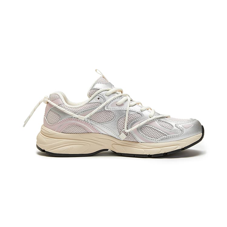 Кроссовки Champion Champ Roaming 1 Low Top Повседневная Обувь Унисекс Серебристо-Белый Розовый Frost - изображение 2