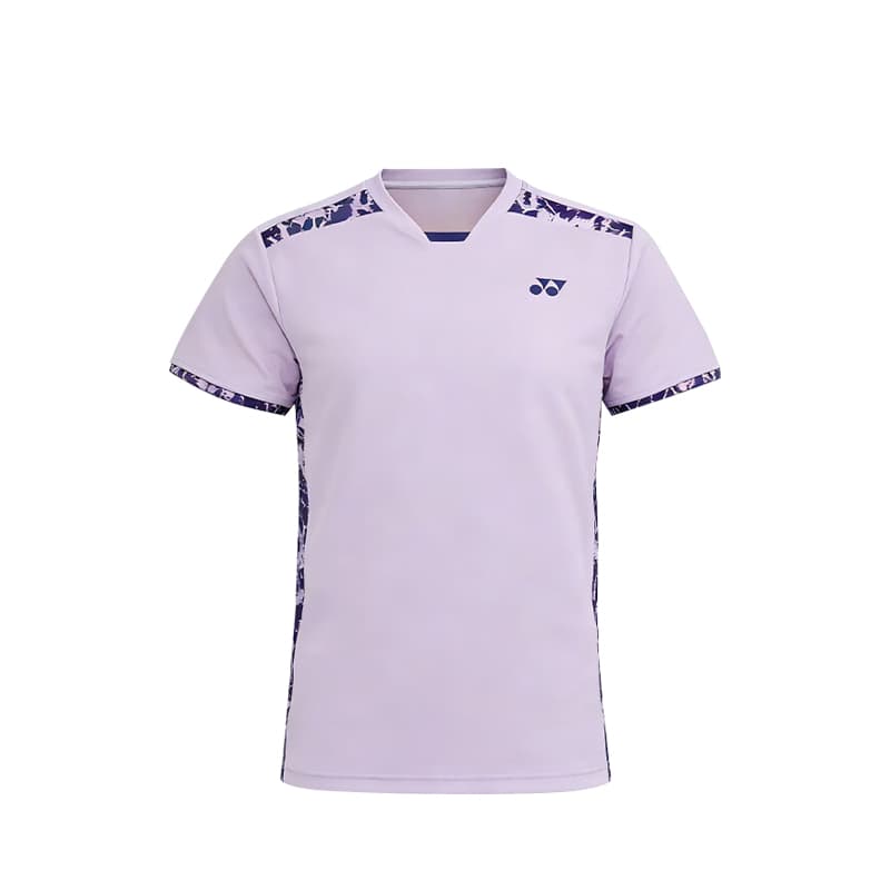 Футболка YONEX T Рубашка Мужская Светло-Розовая Фиолетовая - изображение 1