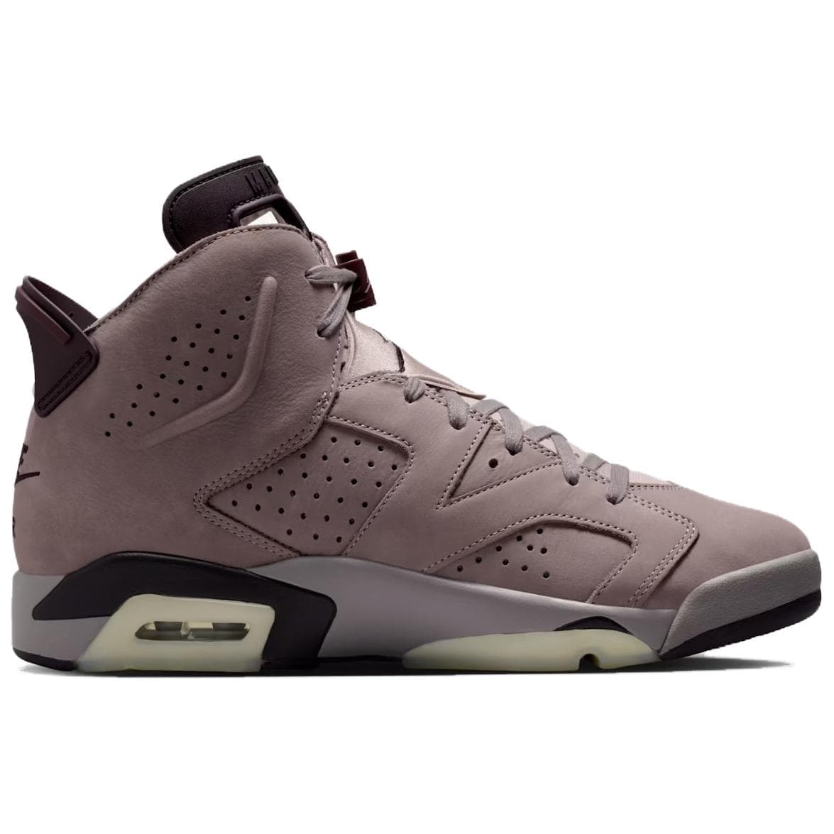 Ретро баскетбольные кроссовки Jordan x A Ma Maniére Air Jordan 6 High Топ Винтажные баскетбольные кроссовки Мужской Дымчатый фиолетовый - изображение 2