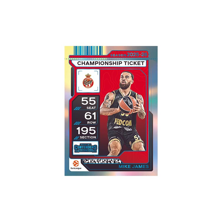 Коллекционные карточки PANINI 2025 26 Баскетбольная EuroLeague Contenders Звезда Карта Хобби Спортивные Карты Целая Коробка - изображение 4