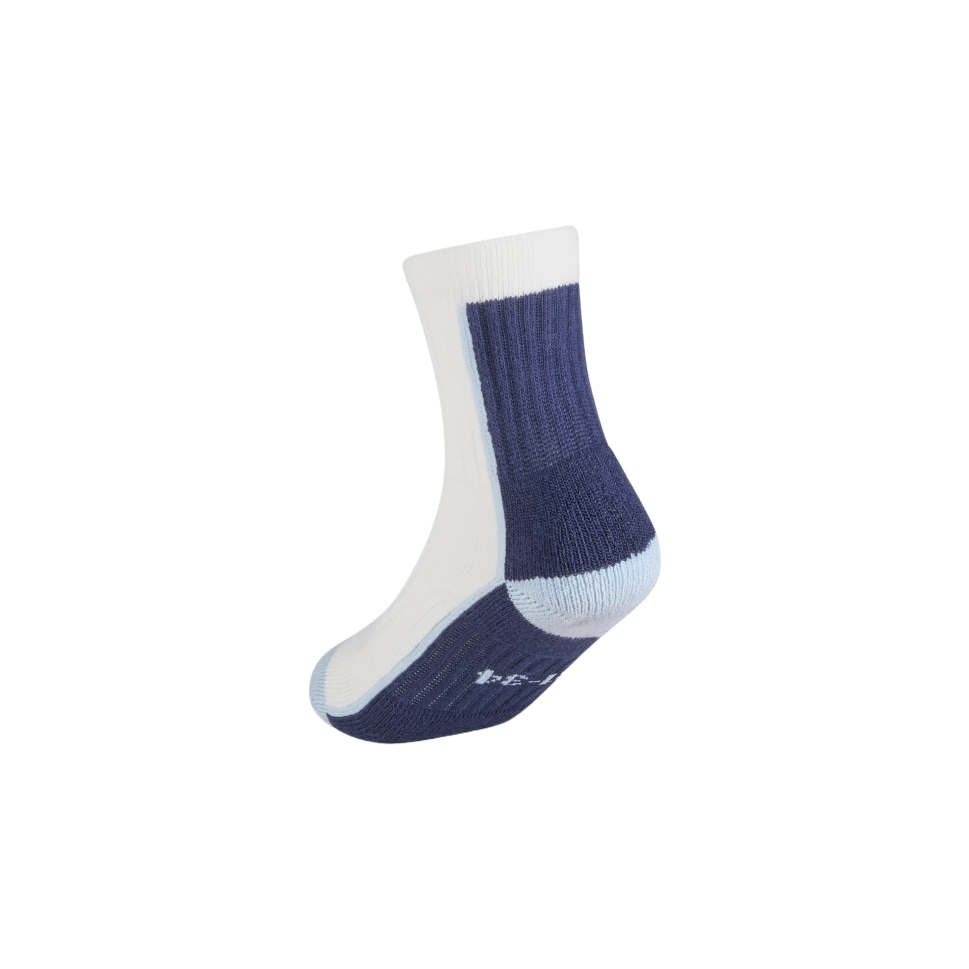 DECATHLON Ecru Gray Blue Dream Blue 3 Pack Kids Socks - изображение 4