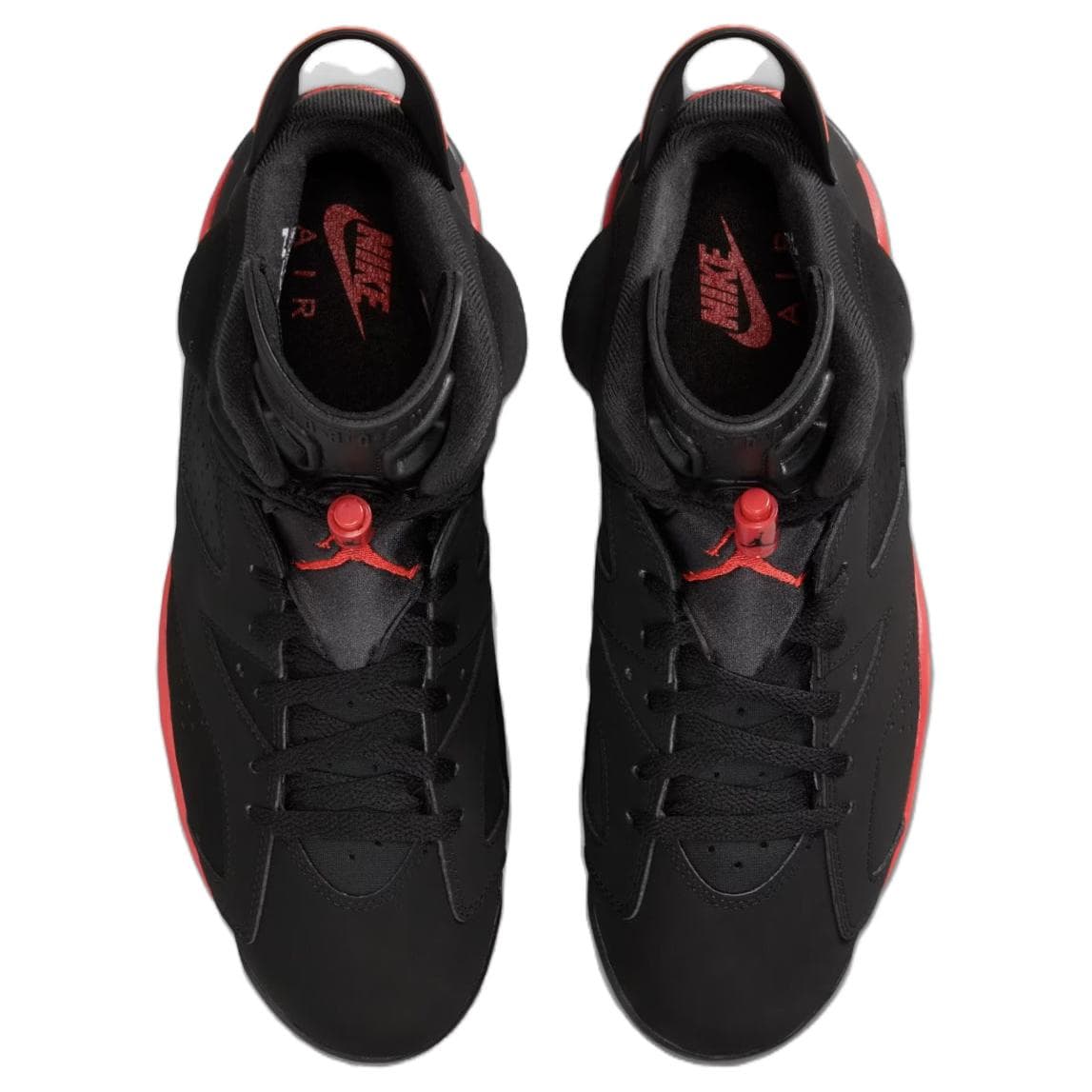 Ретро баскетбольные кроссовки Jordan Air Jordan 6 Хай-топы Ретро-баскетбольные кроссовки Мужской Черно-красный - изображение 4