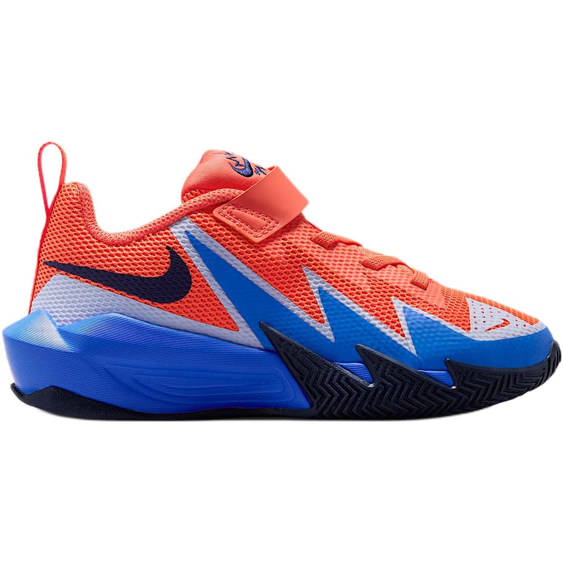 Кроссовки для баскетбола NIKE S.T.Dynamite противоскользящие и дышащие низкие баскетбольные кроссовки синие и оранжевые для детей - изображение 2