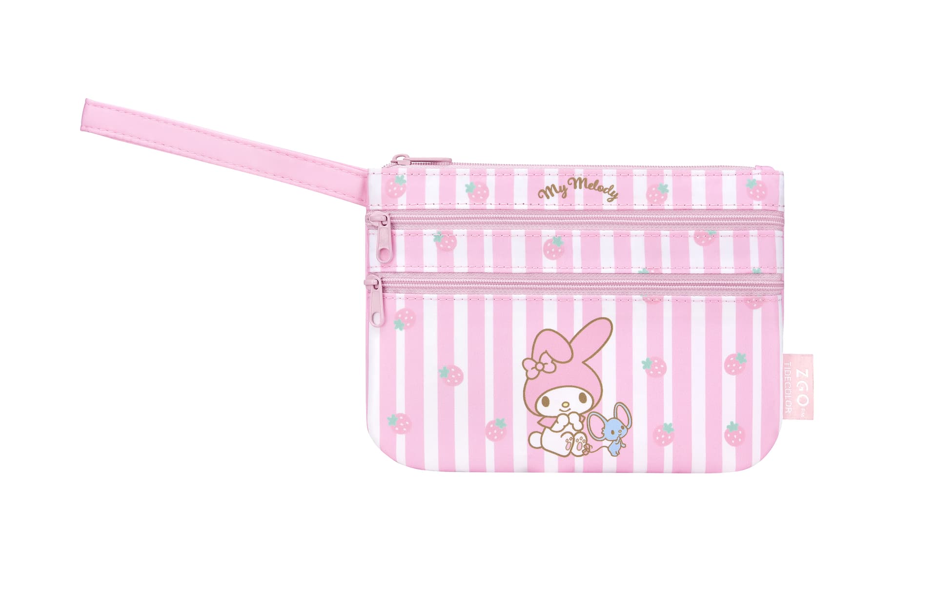 Сумка Sanrio Полиэстеровый клатч из флокового волокна стандартный женский розовый - изображение 1