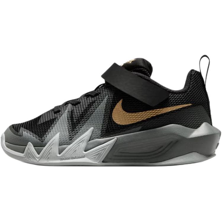 Кроссовки для баскетбола Nike ST Dynamite Дышащие Низкие Баскетбольные Кроссовки Черные Серые Детские - изображение 1